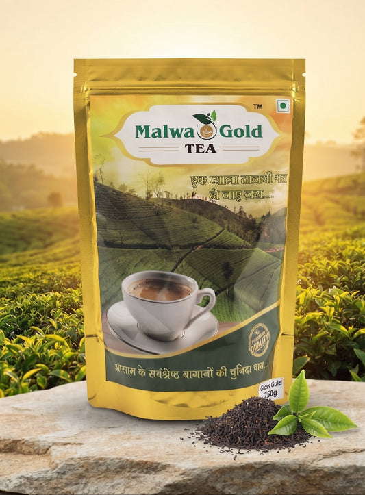 MALWA GOLD PREMIUM CTC TEA - 250 GM
