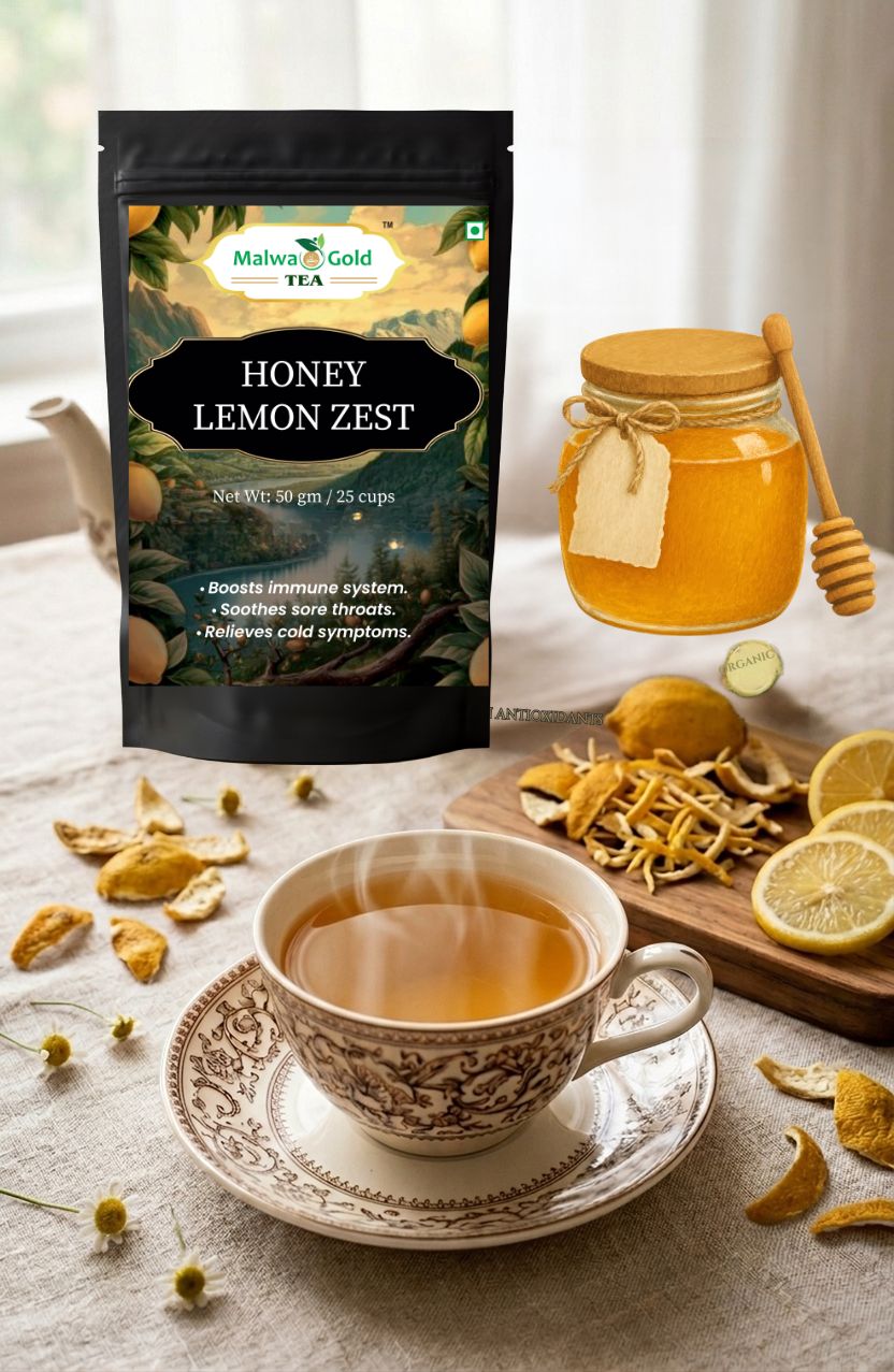 Malwa Gold Honey Lemon Herbal Infusion