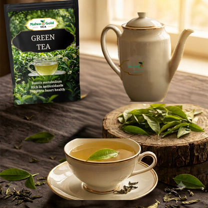 Malwa Gold Green Tea Herbal Infusion